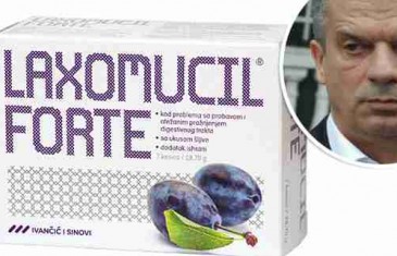 PRIJELOMNA VIJEST: Radončić počeo koristiti Laxomucil Forte, preparat protiv zatvora!