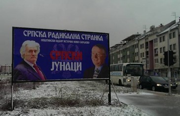 U Istočnom Sarajevu plakati podrške Karadžiću i Šešelju
