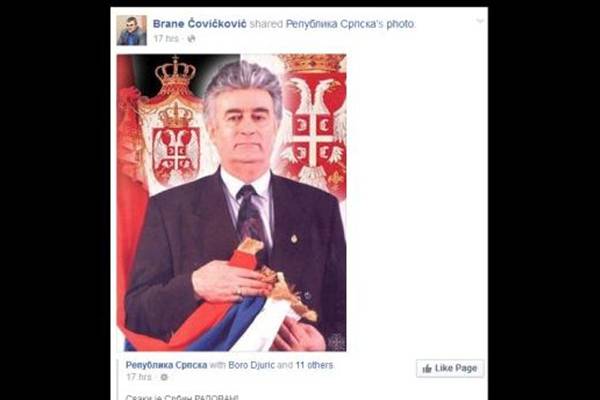 Jedan od kandidata za generalnog sekretara KSBiH veliča zločinca Karadžića