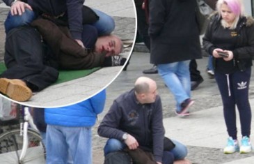 Muškarac mahao mačetom nasred ulice, građani ga svladali prije dolaska policije