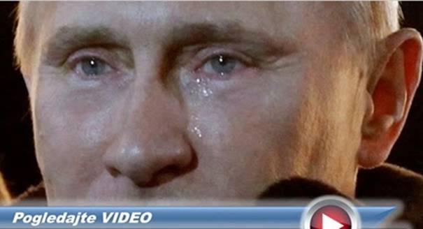Pogledajte šta je natjeralo “čeličnog” Putina da pred kamerama zaplače…