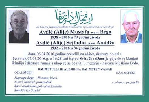 RADNIK POGREBNOG DRUŠTVA U GRADAČCU NIJE MOGAO VJEROVATI: Braća Mustafa i Sejfudin umrli u…