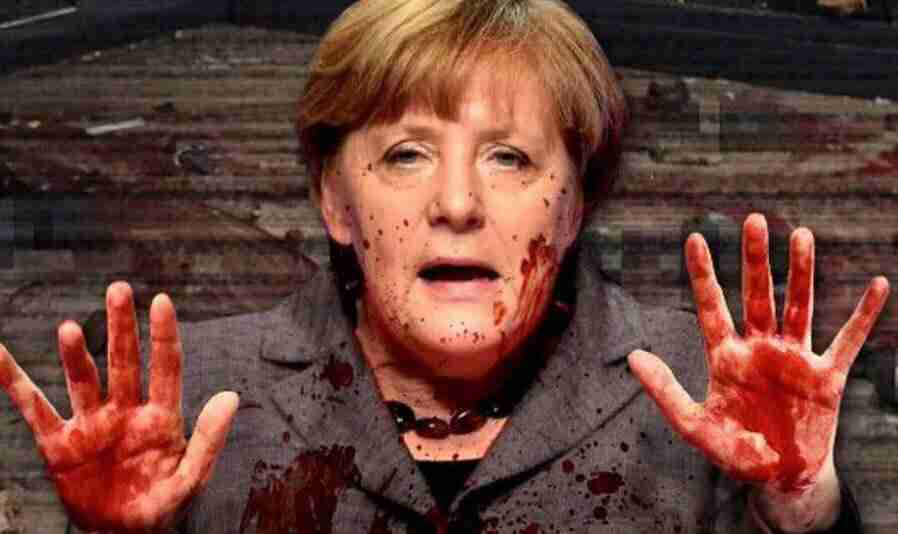 Pucanj u Angelu Merkel