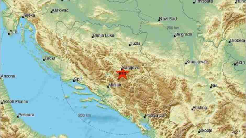 Zemljotres ‘protresao’ glavni grad BiH