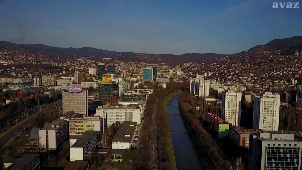 Snimili smo Sarajevo dronom povodom prvog dana proljeća (VIDEO)