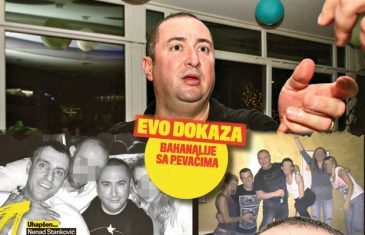 ESTRADA U PANICI: Uhapšen Đanijev kum zbog prodaje droge! FOTO DOKAZ bahanalija sa pevačima