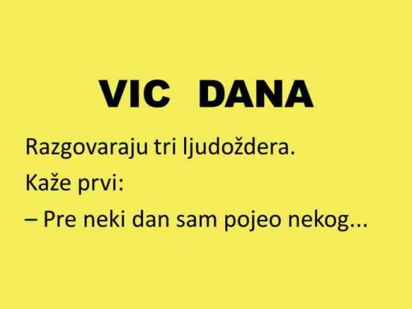 VIC DANA: Balkanski političar.