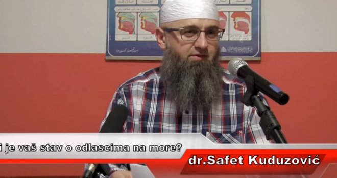 Dr. Safet Kuduzović savjetuje muslimane: Na more možete samo u Ulcinj, i to u januaru i februaru. Mart je već kritičan!
