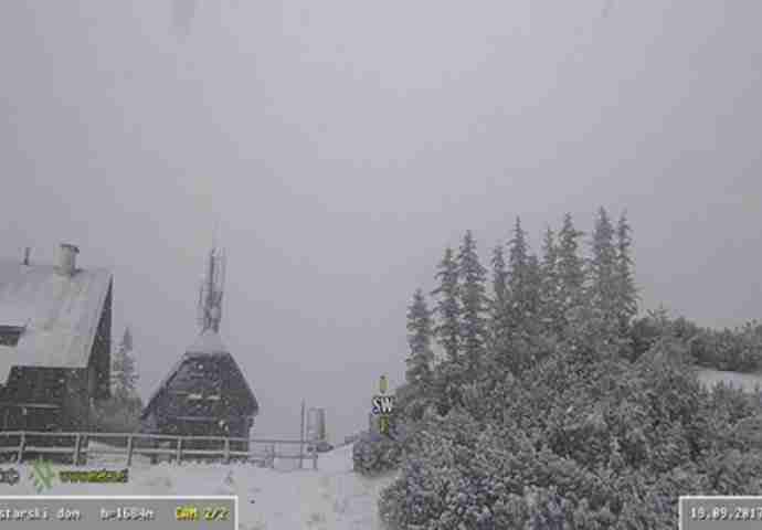 NEVJEROVATNE FOTOGRAFIJE NEVREMENA KOJE JURI KA NAMA: Pao prvi snijeg, u Hrvatskoj na snazi crveni alarm…