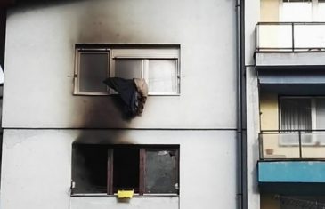 Jeziva tragedija u Sarajevu: U požaru na Grbavici izgorjela žena, u stanu pronađeno tijelo