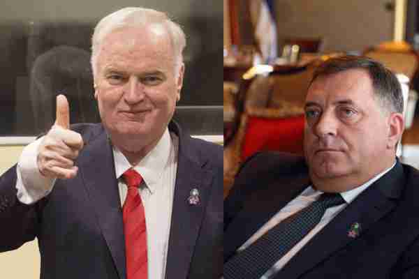 Tokom komentarisanja presude Dodik na reveru nosio isti simbol kao i Mladić