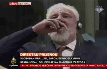 Pogledajte trenutak kad je Slobodan Praljak popio otrov -VIDEO
