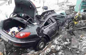 SVE je smrskano: Jezive fotografije s mjesta nesreće u kojoj su poginuli rođaci Enes i Ahmed Muratović
