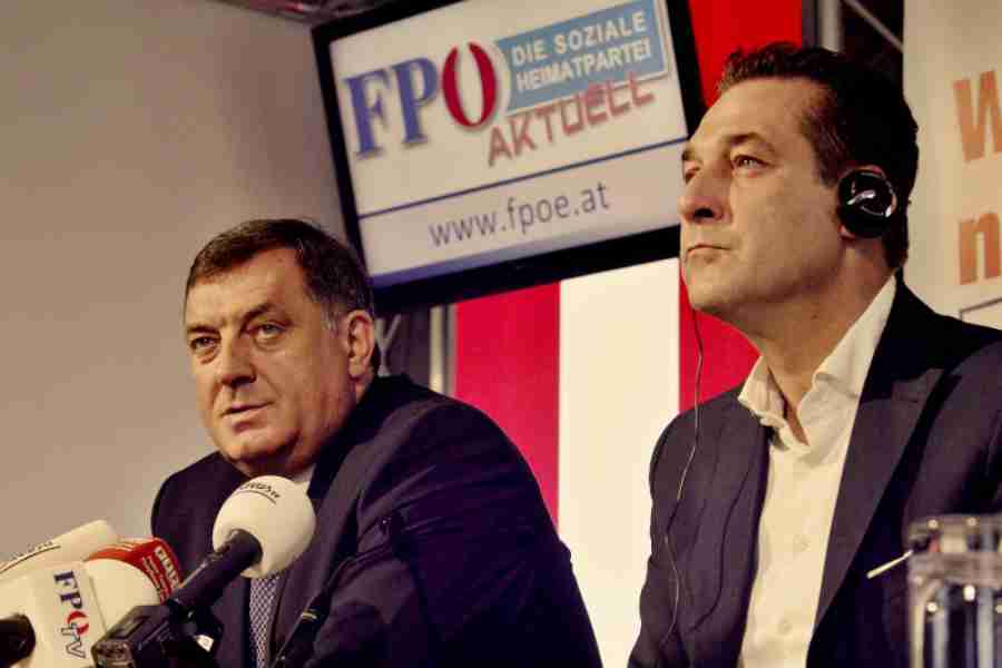 AUSTRIJA NA NOGAMA: Žestoke osude vicekancelara što je prihvatio orden od Dodika!