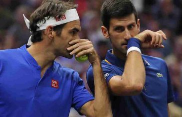 NOVAKOVA OSVETA RODŽERU: Đoković htio da prebaci lopticu preko mreže, umjesto toga stradao je Federer