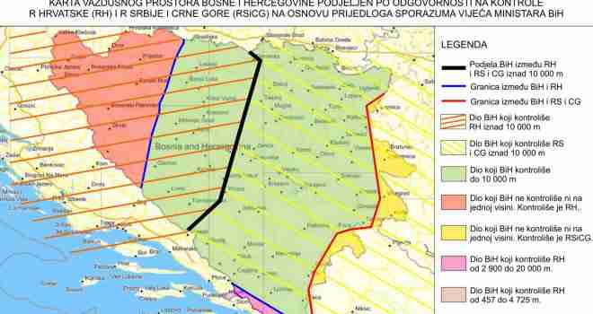 Nebo iznad BiH podijeljeno između Srbije i Hrvatske: Radar za brodove koristimo za kontrolu neba, a drugi na Jahorini…
