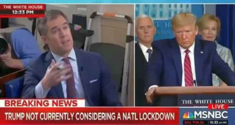 AMERIČKI PREDSJEDNIK PONOVO U CENTRU SKANDALA: Trump verbalno napao novinara NBC-a, koji ga je zamolio za poruku zabrinutoj naciji