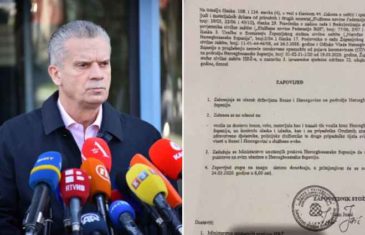 Radončić podnosi krivičnu prijavu protiv premijera u Livnu: Ovo nije ni 1992. ni ratni period