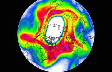 Posljednje zagrijavanje u stratosferi: Snažan polarni vrtlog iščekuje svoj strašni sud