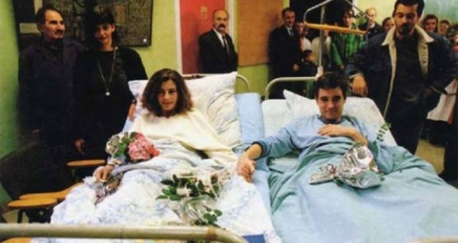 IN MEMORIAM! Pogledajte emotivni video: Pudarić se, teško ranjen, vjenčao u ratu u Vojnoj bolnici