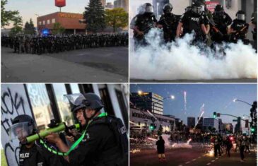 RAT NA ULICAMA AMERIKE: U 25 gradova policijski čas, građani pale, pljačkaju, iskaljuju bijes na policiji…