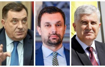 KONAKOVIĆ SE PRVI PRIJAVIO NA KONKURS: Dodik i Čović traže novog lidera