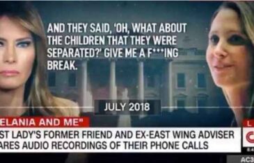 Bivša prijateljica Melanije Trump objavila snimke razgovora: Prva dama psovala govoreći o djeci na granici