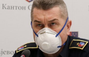 Hrvat apeluje na građane Sarajeva: Nosite maske i ne hodajte noću ili ćete plaćati kazne do 1.500 KM!