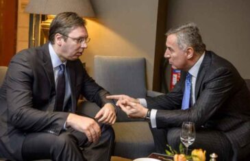 ŠTA JE NAMJERAVAO PREDSJEDNIK SRBIJE?: Vučić tražio sastanak sa Đukanovićem, predsjednik Crne Gore…