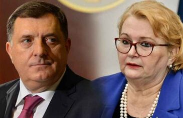 DODIK KIPTI OD BIJESA: “Turkovićeva uzurpira nadležnosti Predsjedništva BiH i…”