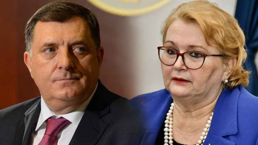 DODIK KIPTI OD BIJESA: “Turkovićeva uzurpira nadležnosti Predsjedništva BiH i…”