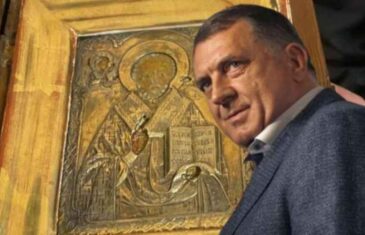 AMBASADA UKRAJINE U BIH TRAŽI OBJAŠNJENJE: Novi poziv Miloradu Dodiku da vrati ikonu…