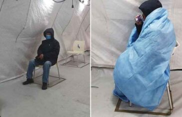 Sa upalom pluća devet sati čekao na pregled u ledenom šatoru u Zaraznoj