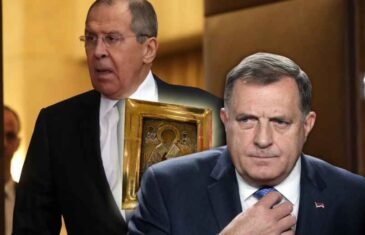 AFERA KOJA JE PODIGLA MNOGO PRAŠINE: Da li će Lavrov ikonu tražiti nazad kao poklon koji je iz sumnjivih razloga vratio Dodiku?!