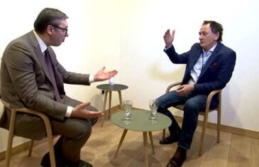 Superekskluzivno: Prvi intervju Predsjednika Repubike Srbije za neku BH televiziju!