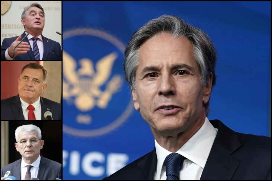 Američki državni sekretar pisao Dodiku, Komšiću i Džaferoviću: Dejton nije uklesan u kamenu, potrebne su mu promjene
