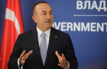 TURSKI MINISTAR CAVUSOGLU USRED BEOGRADA: “U BiH smo svjedoci…”