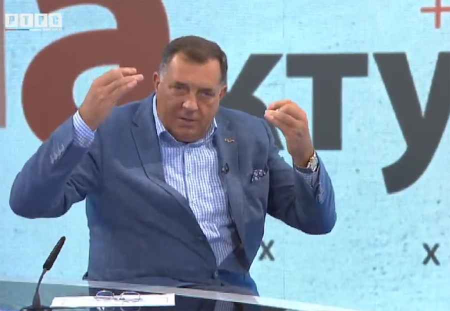 DODIK JOŠ JEDNOM DOKAZAO DA MU JE MJESTO NA NEUROPSIHIJATRIJI: “Da nije bilo vizionarstva i vodeće uloge Karadžića, Krajišnika, Plavšićke…”