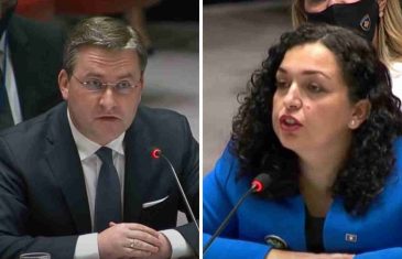 „USTANITE KAD GOVORITE O VUČIĆU…“: Žestok okršaj na sjednici Vijeća sigurnosti UN-a, Selaković napao predsjednicu Kosova, Osmani mu brutalno uzvratila