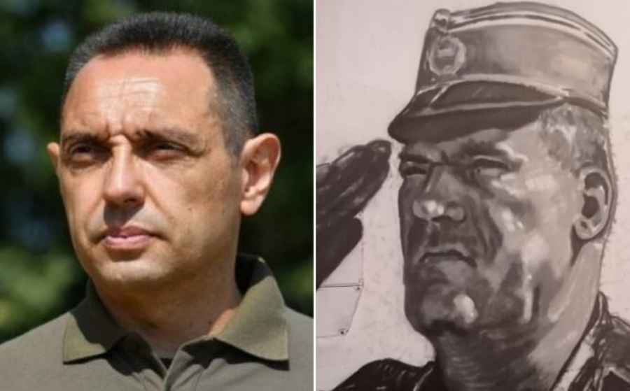 VULIN OTKRIO PRAVO LICE: „Nije uredu da neko gađa i vrijeđa mural Ratka Mladića, kaznit ćemo…“