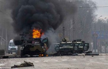 Fotografije uništenih ruskih vojnih vozila obilaze svijet…