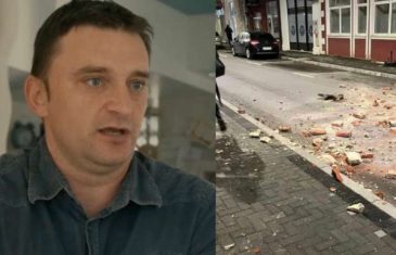 Vedran Zubić, jedan od najboljih profesora geografije u BiH nakon zemljotresa: “Ne ubija nas trus, nego loša gradnja… Zagrlite i poljubite ukućane”