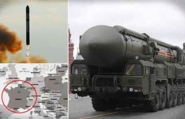 Ruska TV objavila koliko treba projektilu ‘Sotona 2‘ da sravni Pariz, London i Berlin: ‘Jedna Sotona i to je to. Dobro pogledajte i brojite sekunde…‘