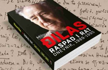TJEDNA HEFTARICA SENADA AVDIĆA NA TV OBN: Važno svjedočenje u knjizi Milovana Đilasa: “Milorad Vučelić mi 1991. govori o planu za uništenje Bosne”