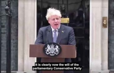 “PROCES IZBORA NOVOG LIDERA…”: Pogledajte obraćanje naciji premijera Borisa Johnsona nakon nekoliko dramatičnih dana koji su doveli do pada vlade