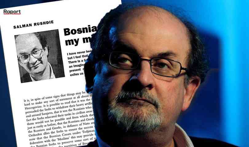 Kako je Salman Rushdie pisao o opsadi Sarajeva: Ako izgubimo ovaj grad, svi ćemo biti izbjeglice