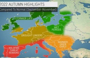 Zastrašujuća vremenska prognoza za jesen na Balkanu: Ovo bi moglo biti najgore u zadnjih nekoliko decenija…