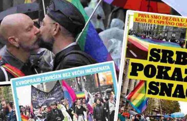 NEVJEROVATNO: Pogledajte naslovnice medija pod kontrolom Aleksandra Vučića dan nakon burnog Europridea u Beogradu…