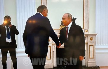 Prve informacije iz Moskve: Putin poručio Dodiku da se nada njegovoj pobjedi. Ovaj se pohvalio utakmicom s Rusijom