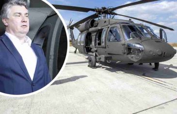 NOVI SKANDAL PREDSJEDNIKA HRVATSKE: Zoran Milanović američkim vojnim helikopterom odletio u…